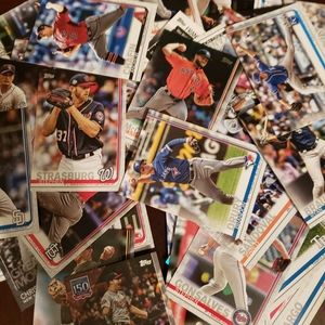 5 Random Baseball Cards